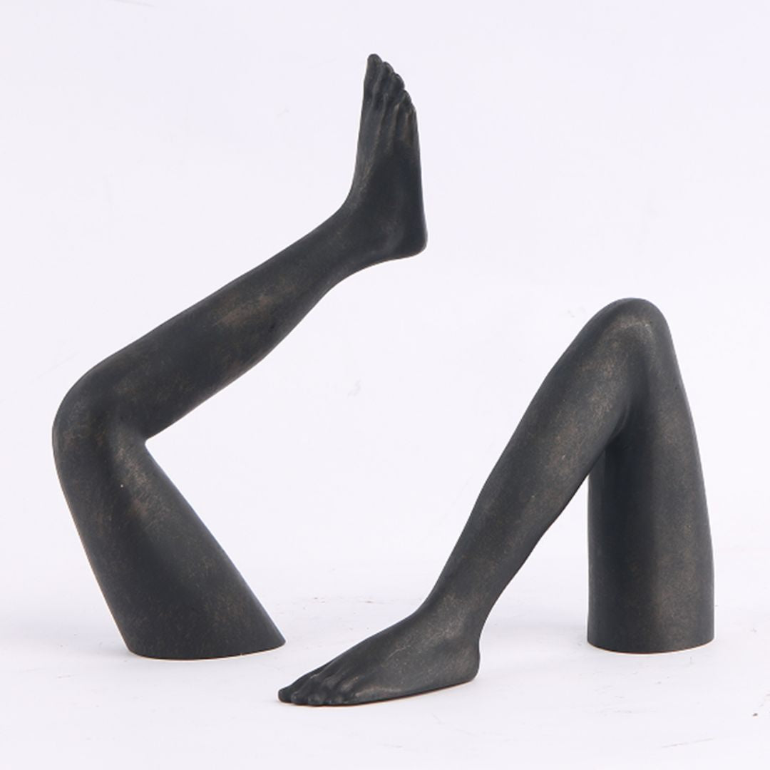 Pre-order 15 Days Delivery Curved Legs Sculpture KA5107A - Home Decor Figurines - ebarza Furniture UAE | Shop Modern Furniture in Abu Dhabi & Dubai - مفروشات ايبازرا في الامارات | تسوق اثاث عصري وديكورات مميزة في دبي وابوظبي