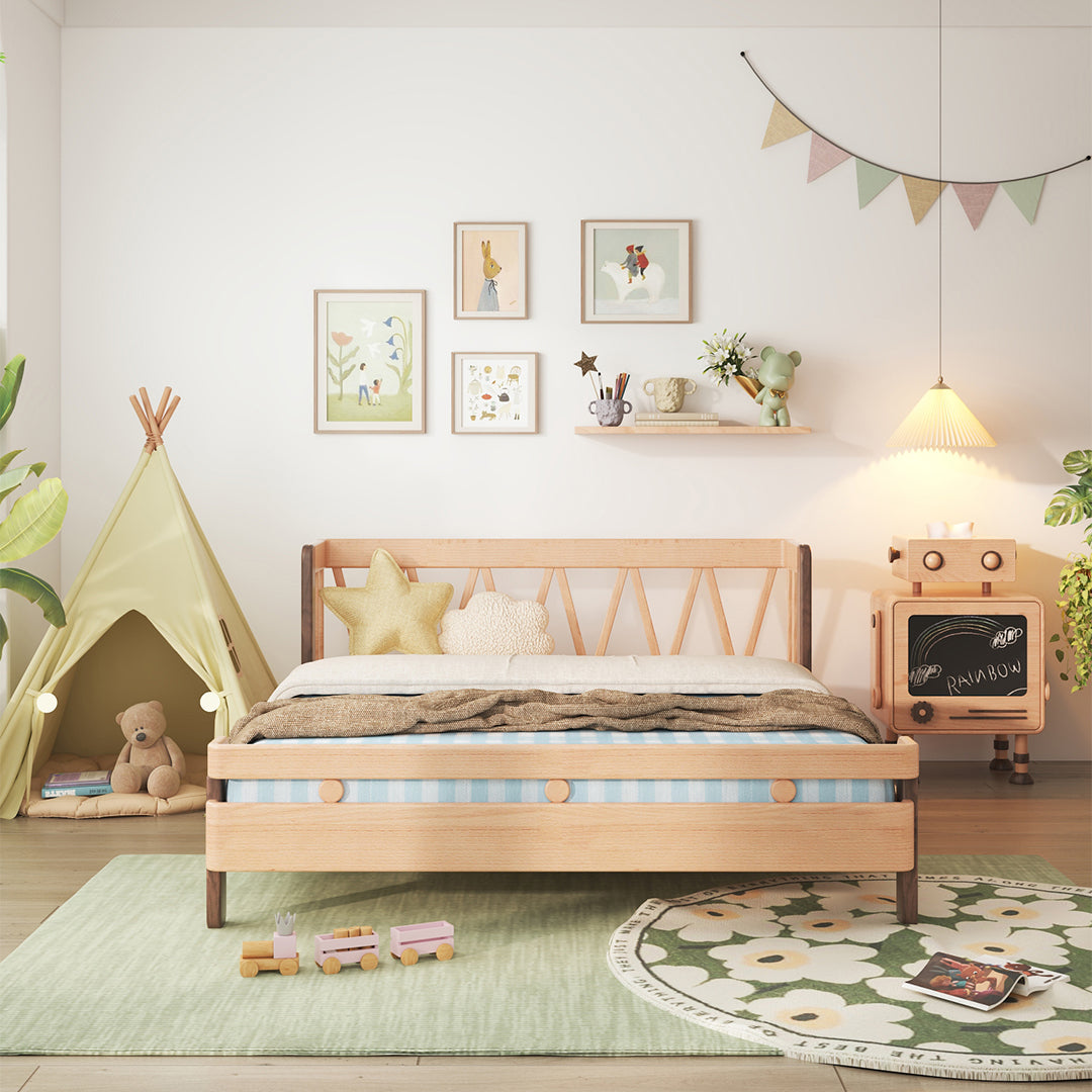 Pre-order 25 Days Delivery Lumi Kid Bed E2170H - Kids Beds - ebarza Furniture UAE | Shop Modern Furniture in Abu Dhabi & Dubai - مفروشات ايبازرا في الامارات | تسوق اثاث عصري وديكورات مميزة في دبي وابوظبي