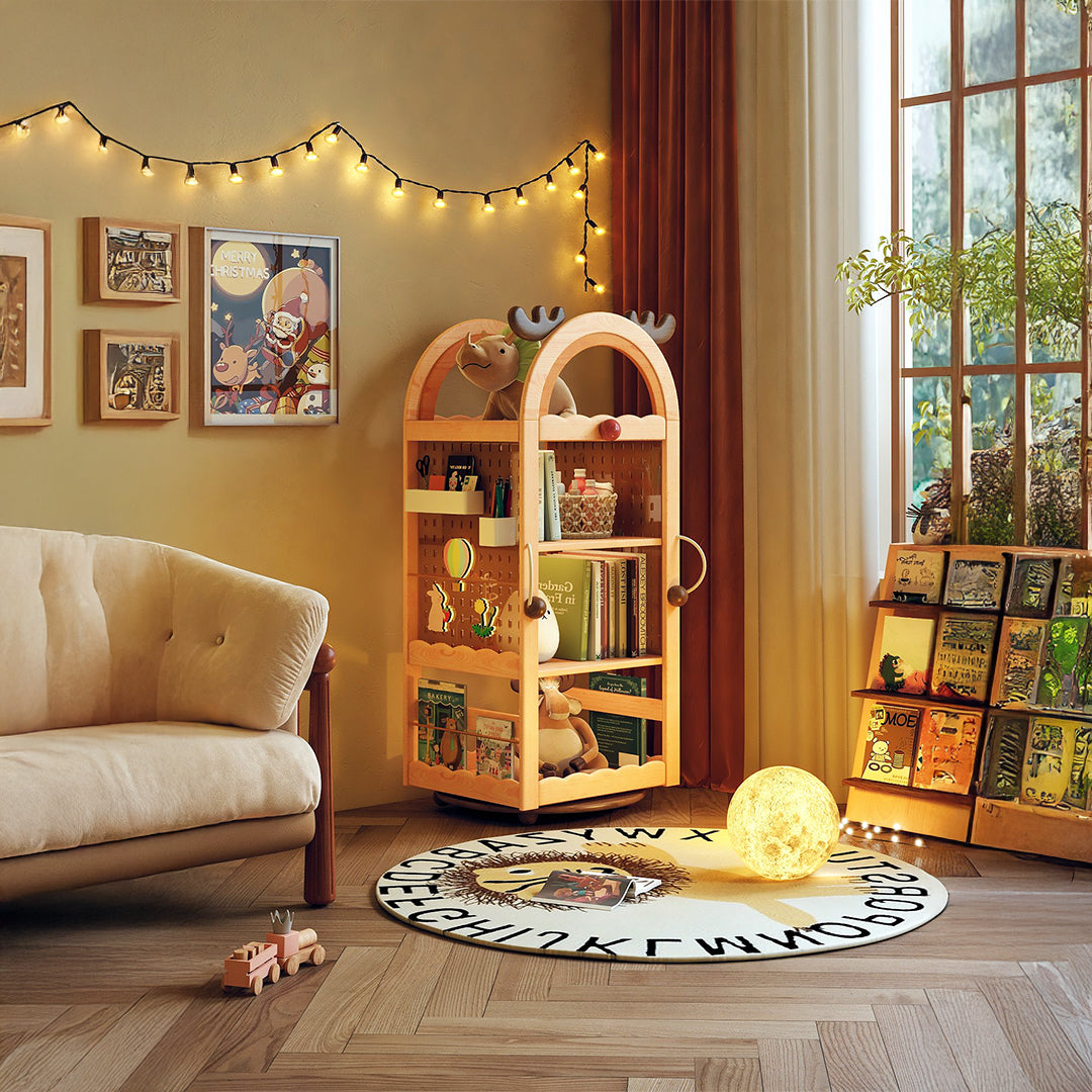 Pre-order 25 Days Delivery Reindeer Kid's book case E2304G - Kids Shelves - ebarza Furniture UAE | Shop Modern Furniture in Abu Dhabi & Dubai - مفروشات ايبازرا في الامارات | تسوق اثاث عصري وديكورات مميزة في دبي وابوظبي
