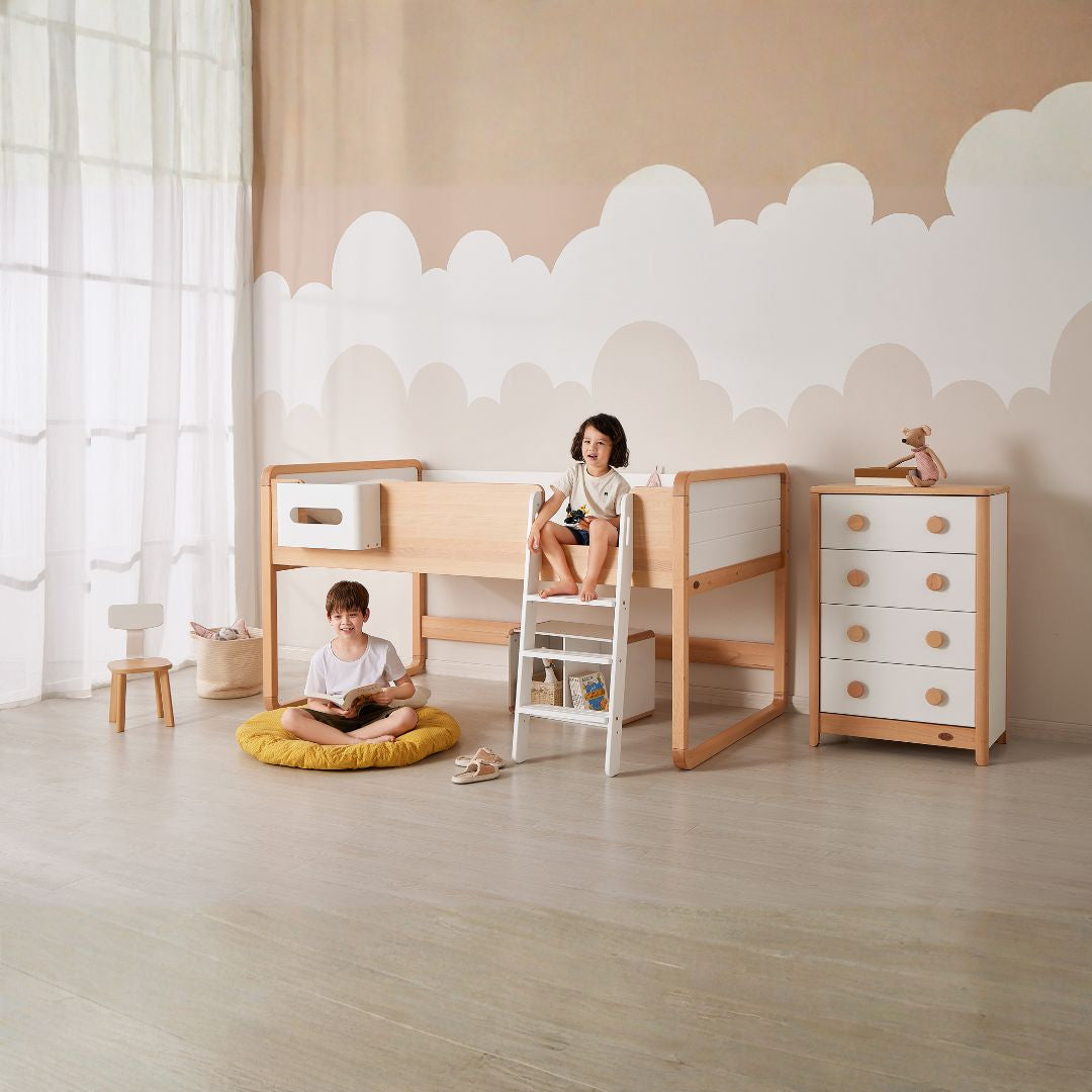 Kids Byron Long Junior Double Loft Bed BK-BYLJDLB/BBBH