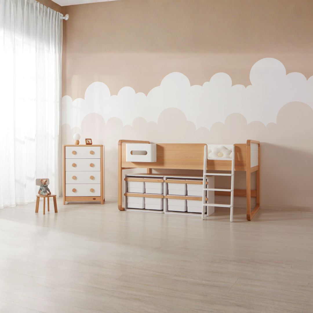 Kids Byron Long Junior Double Loft Bed BK-BYLJDLB/BBBH