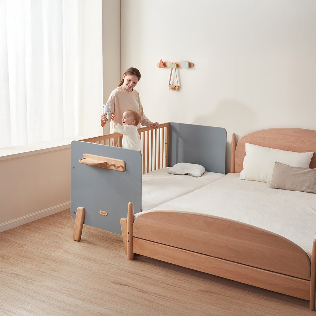 Kids Sunshine Bedside Bed BK-SUBSB/BBAD - BK-YAGP/BH - Kids Beds - ebarza Furniture UAE | Shop Modern Furniture in Abu Dhabi & Dubai - مفروشات ايبازرا في الامارات | تسوق اثاث عصري وديكورات مميزة في دبي وابوظبي