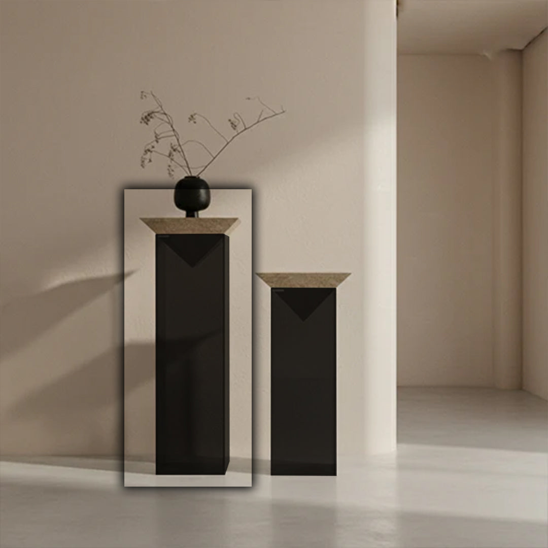 Lilt Artwork Stand/ Side Table - JK-P06 - Tall