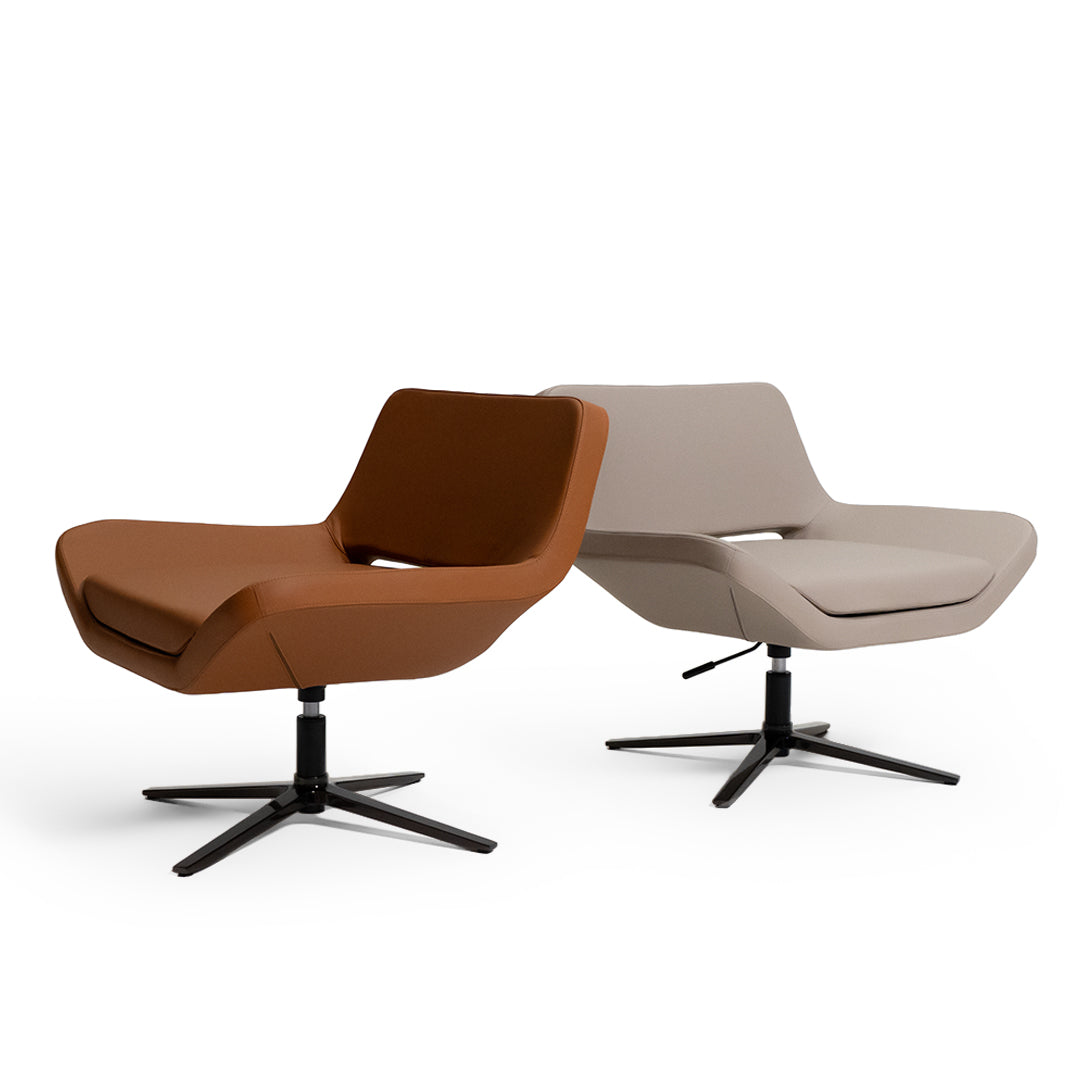 Lounge Chair - H-5146- Caramel - Lounge Chairs - ebarza Furniture UAE | Shop Modern Furniture in Abu Dhabi & Dubai - مفروشات ايبازرا في الامارات | تسوق اثاث عصري وديكورات مميزة في دبي وابوظبي