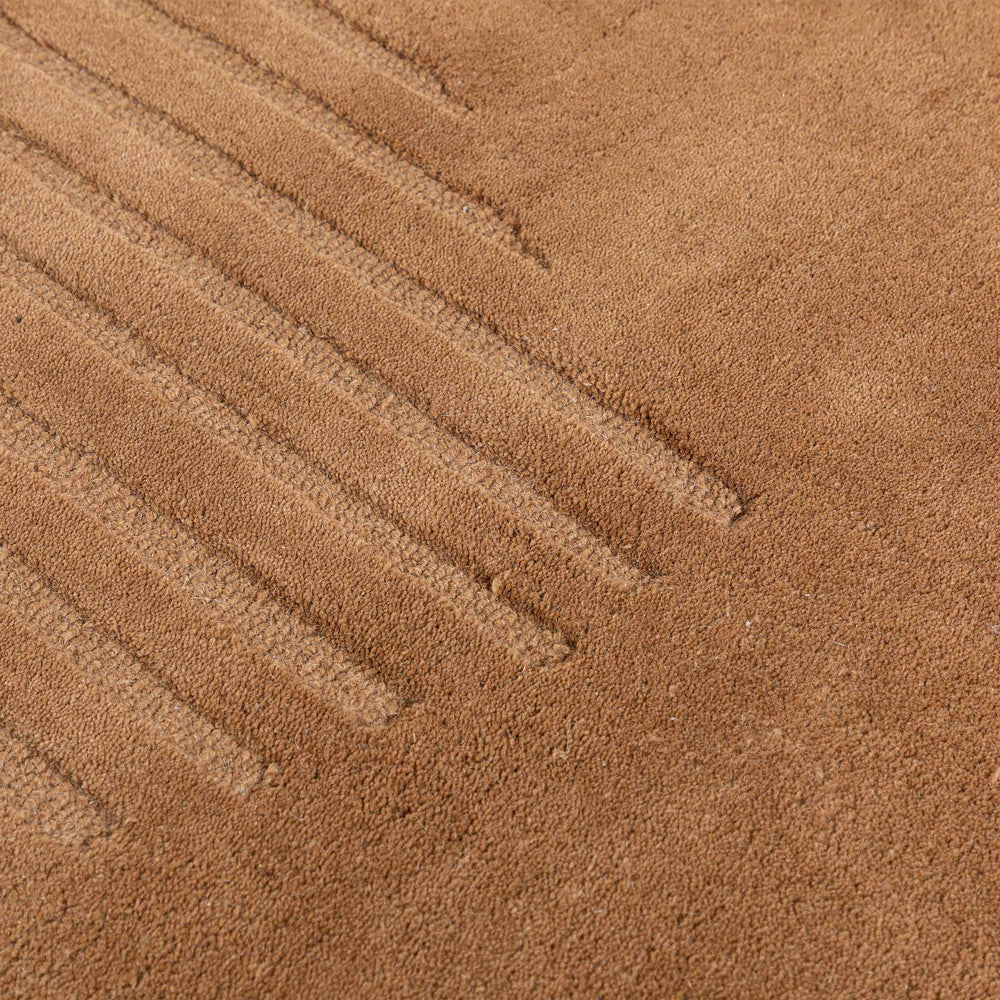 350X100 Cm KALEIDOSCOPE WOOL CLAY COLOR RUG JH-22745 - Rugs - ebarza Furniture UAE | Shop Modern Furniture in Abu Dhabi & Dubai - مفروشات ايبازرا في الامارات | تسوق اثاث عصري وديكورات مميزة في دبي وابوظبي