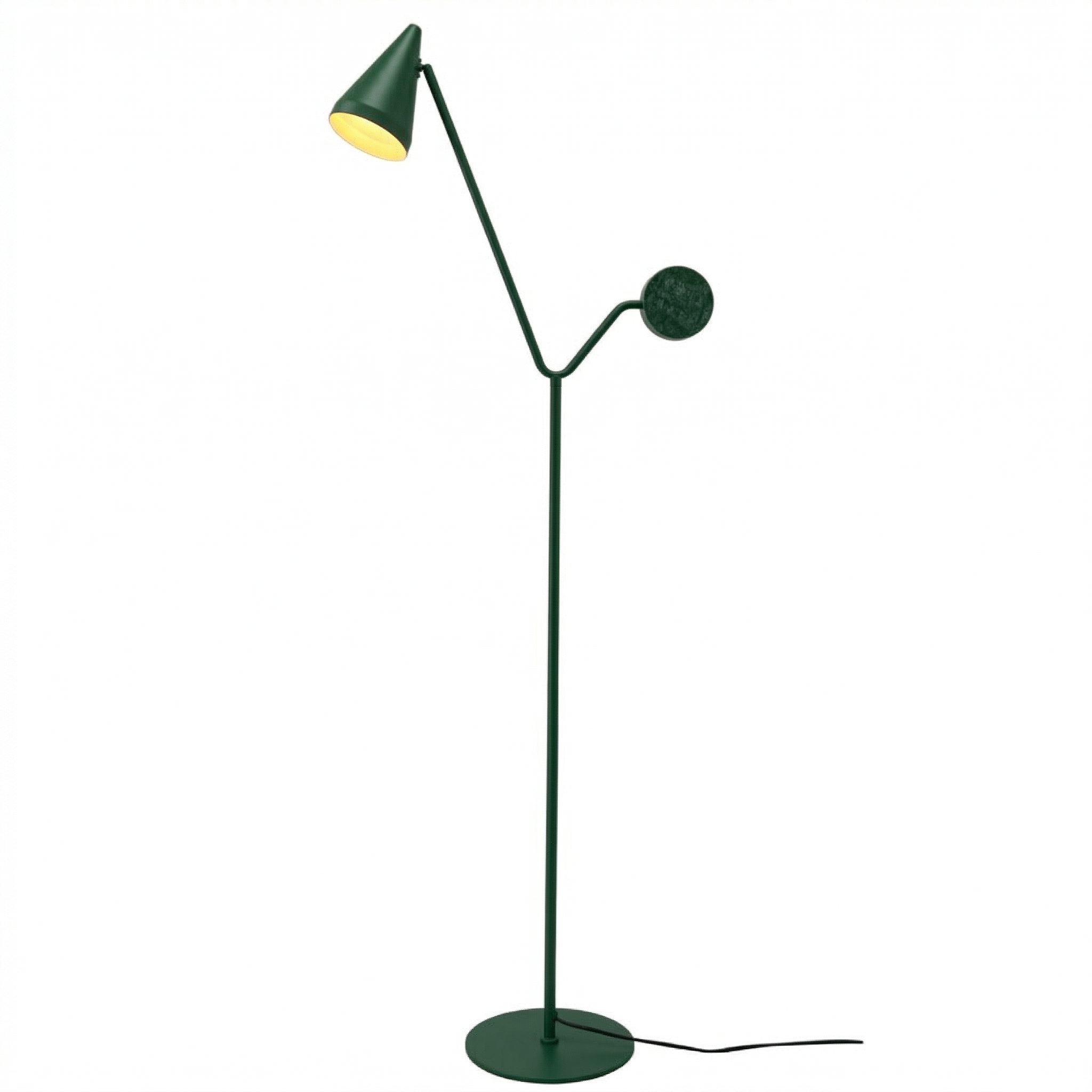 BEACON Magma floor lamp with a sleek modern design, featuring a tall stand and contemporary lampshade.