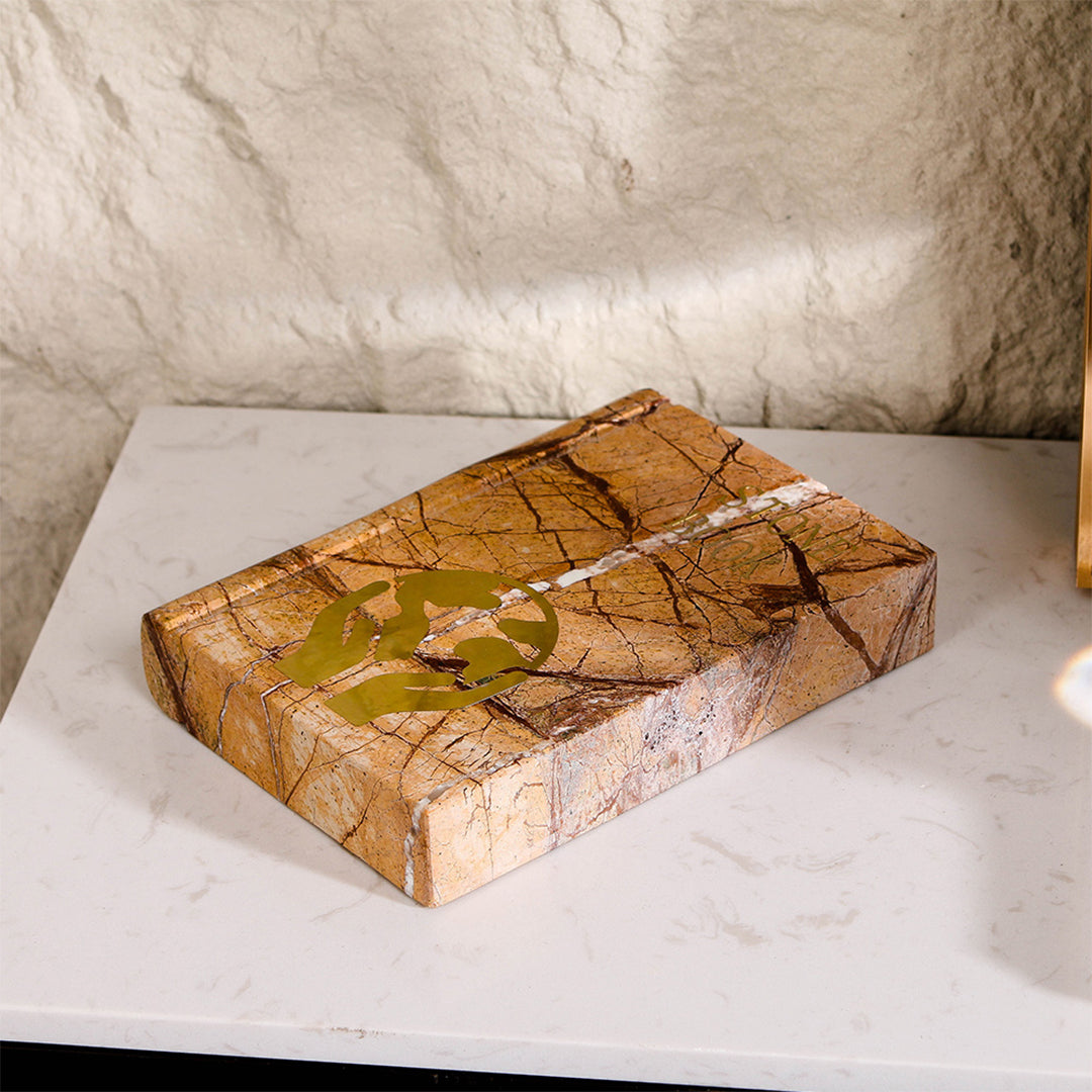 Marble Book Sculpture - KA4102A - Home Decor Figurines - ebarza Furniture UAE | Shop Modern Furniture in Abu Dhabi & Dubai - مفروشات ايبازرا في الامارات | تسوق اثاث عصري وديكورات مميزة في دبي وابوظبي