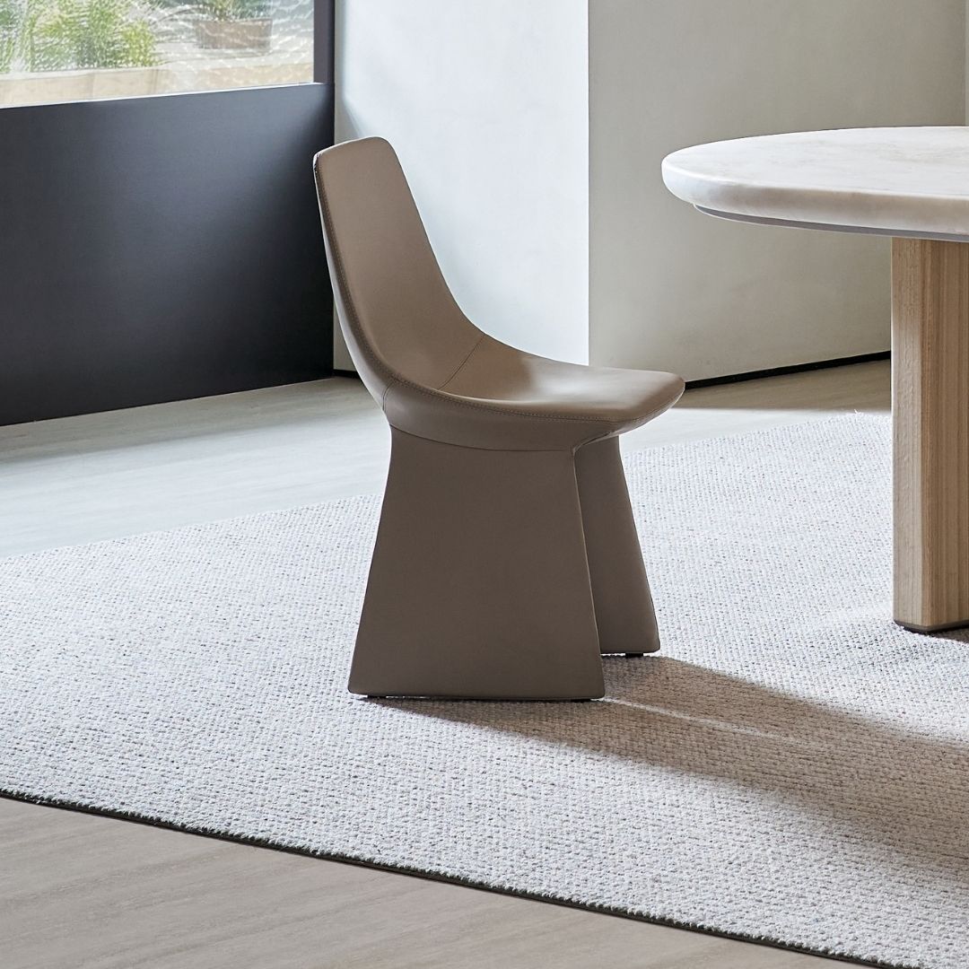 Pre-order 15 Days Delivery Marl Dining Chair AMF-CY666W - Chairs - ebarza Furniture UAE | Shop Modern Furniture in Abu Dhabi & Dubai - مفروشات ايبازرا في الامارات | تسوق اثاث عصري وديكورات مميزة في دبي وابوظبي