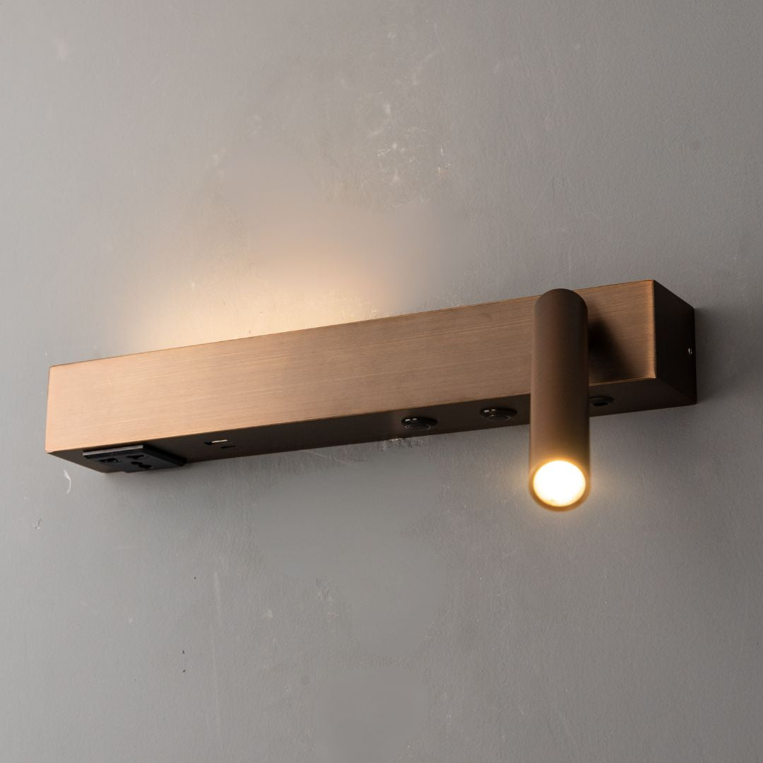 Mee Hotel Style Headboard/ Wall Reading Lamp Mee-Ez-WL(B)-28AB - Wall Lamps - ebarza Furniture UAE | Shop Modern Furniture in Abu Dhabi & Dubai - مفروشات ايبازرا في الامارات | تسوق اثاث عصري وديكورات مميزة في دبي وابوظبي