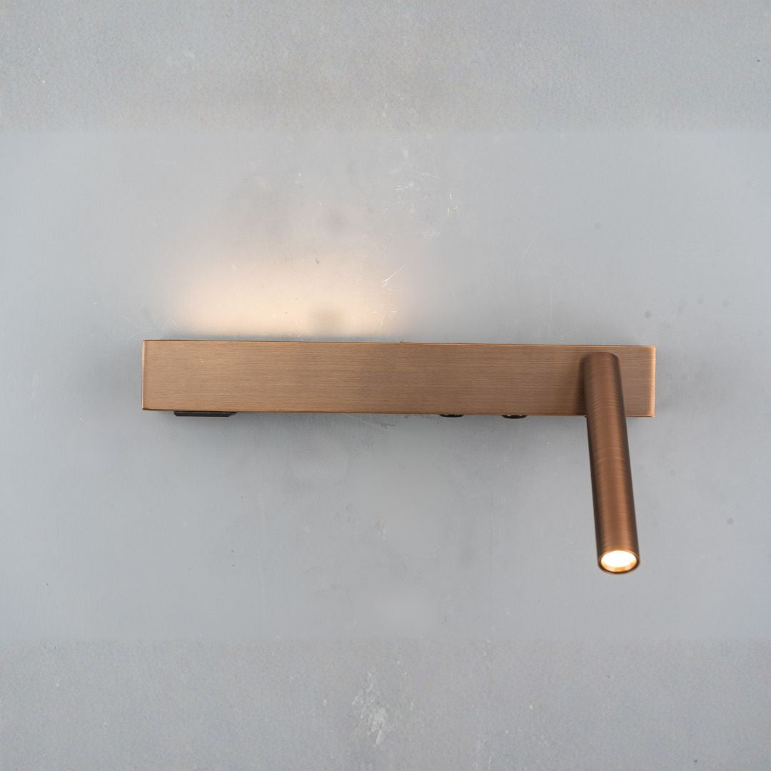 Mee Hotel Style Headboard/ Wall Reading Lamp Mee-Ez-WL(B)-28AB - Wall Lamps - ebarza Furniture UAE | Shop Modern Furniture in Abu Dhabi & Dubai - مفروشات ايبازرا في الامارات | تسوق اثاث عصري وديكورات مميزة في دبي وابوظبي