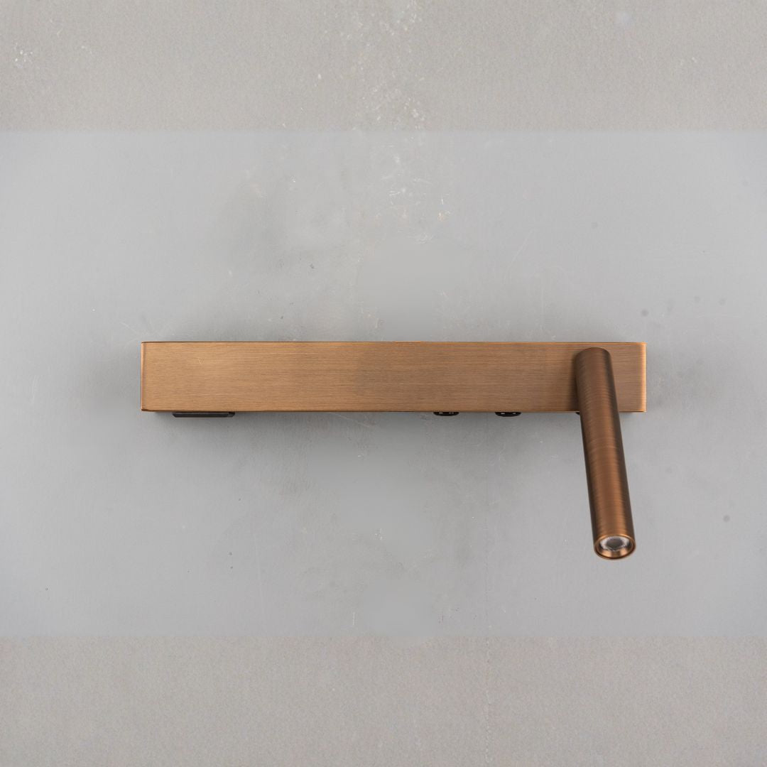 Mee Hotel Style Headboard/ Wall Reading Lamp Mee-Ez-WL(B)-28AB - Wall Lamps - ebarza Furniture UAE | Shop Modern Furniture in Abu Dhabi & Dubai - مفروشات ايبازرا في الامارات | تسوق اثاث عصري وديكورات مميزة في دبي وابوظبي