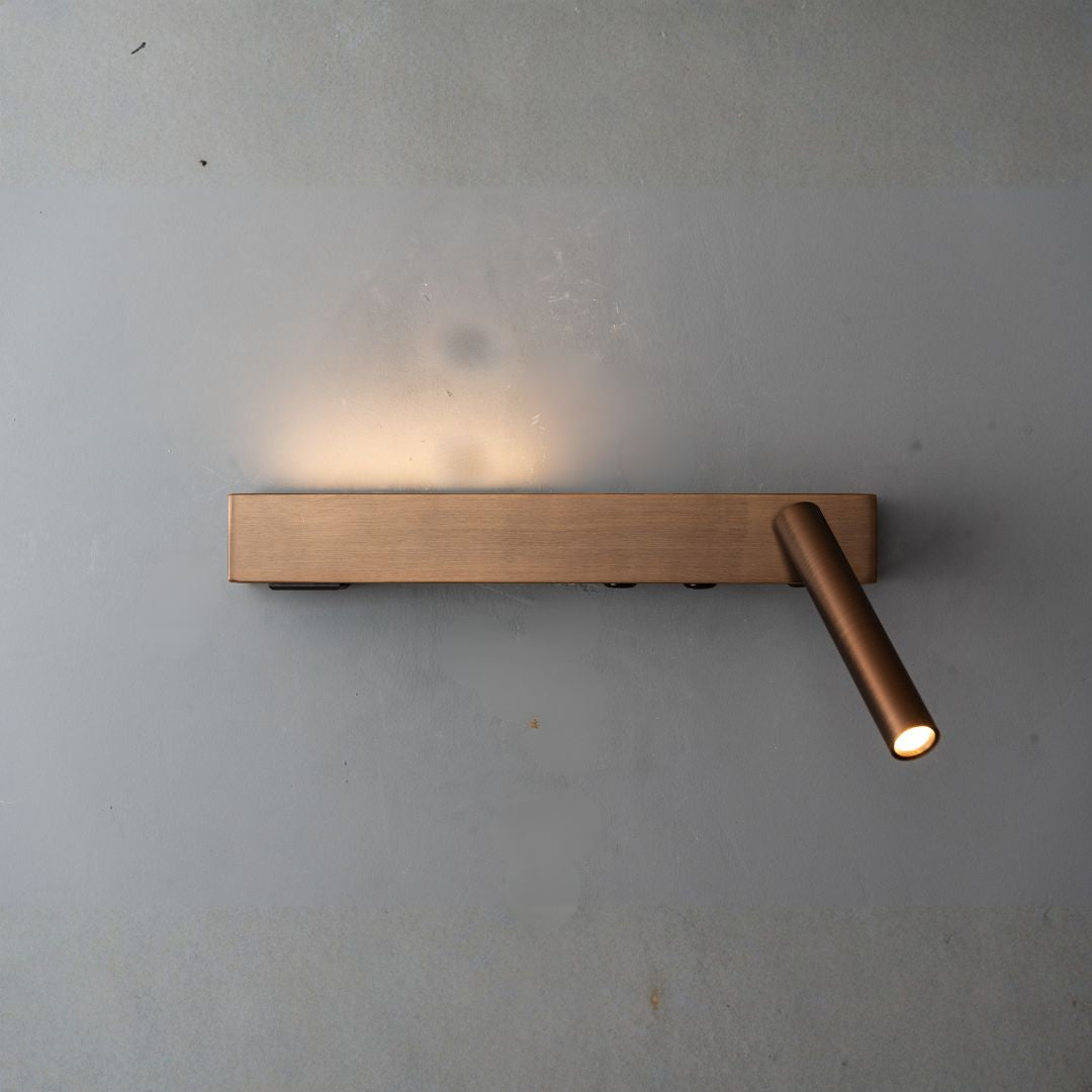Mee Hotel Style Headboard/ Wall Reading Lamp Mee-Ez-WL(B)-28AB - Wall Lamps - ebarza Furniture UAE | Shop Modern Furniture in Abu Dhabi & Dubai - مفروشات ايبازرا في الامارات | تسوق اثاث عصري وديكورات مميزة في دبي وابوظبي