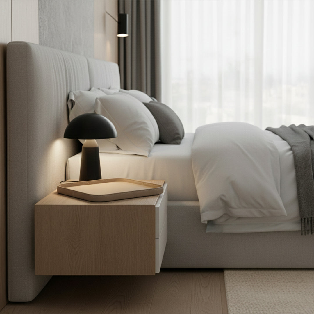 Microfiber Hard Leather Tray TR-256-Q - Trays - ebarza Furniture UAE | Shop Modern Furniture in Abu Dhabi & Dubai - مفروشات ايبازرا في الامارات | تسوق اثاث عصري وديكورات مميزة في دبي وابوظبي