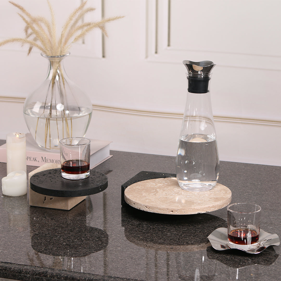 Natural Stone Tray-L KC3017L - Trays - ebarza Furniture UAE | Shop Modern Furniture in Abu Dhabi & Dubai - مفروشات ايبازرا في الامارات | تسوق اثاث عصري وديكورات مميزة في دبي وابوظبي