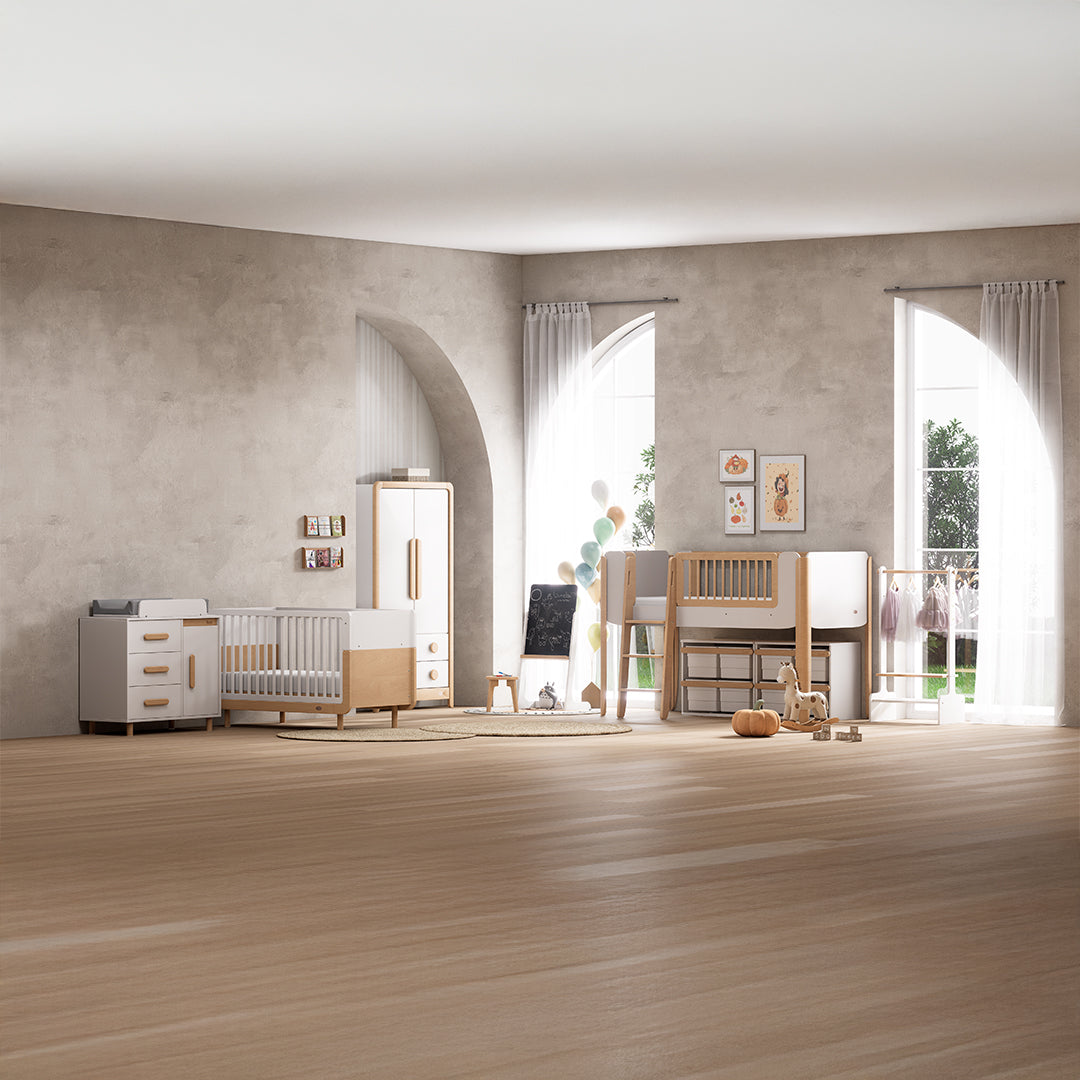 Ocean Cot Baby Crib Bed B-OCCB/TEBH