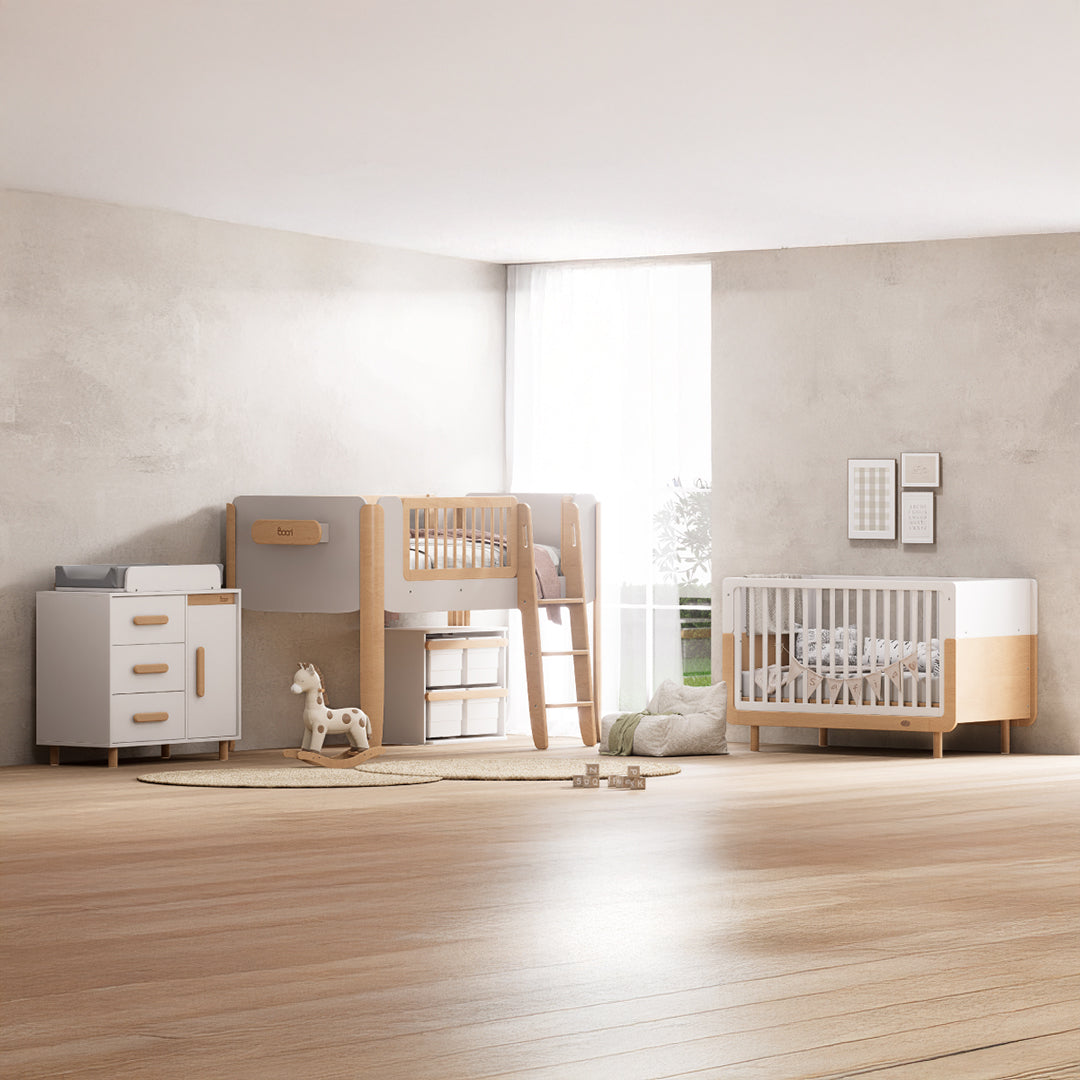 Ocean Cot Baby Crib Bed B-OCCB/TEBH