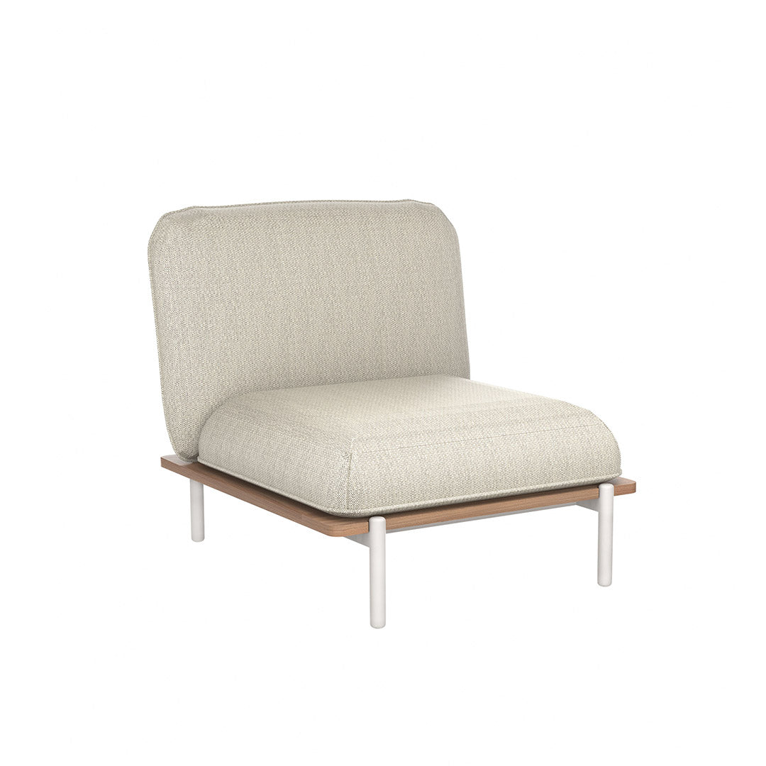 Pre-order 25 Days Delivery PILLOW CENTRAL SINGLE MODULE,WITH ALU SEAT RIM KC8804B07TEX - Outdoor Sofas - ebarza Furniture UAE | Shop Modern Furniture in Abu Dhabi & Dubai - مفروشات ايبازرا في الامارات | تسوق اثاث عصري وديكورات مميزة في دبي وابوظبي