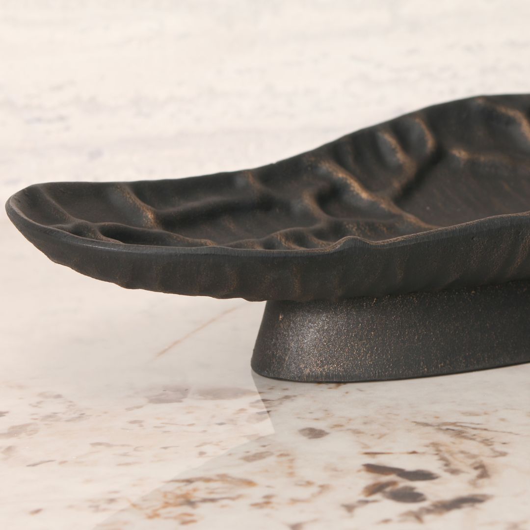 Pre-order 15 Days Delivery Pattened Tray KC5027A - Trays - ebarza Furniture UAE | Shop Modern Furniture in Abu Dhabi & Dubai - مفروشات ايبازرا في الامارات | تسوق اثاث عصري وديكورات مميزة في دبي وابوظبي