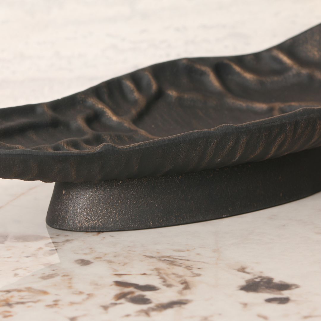 Pre-order 15 Days Delivery Pattened Tray KC5027A - Trays - ebarza Furniture UAE | Shop Modern Furniture in Abu Dhabi & Dubai - مفروشات ايبازرا في الامارات | تسوق اثاث عصري وديكورات مميزة في دبي وابوظبي