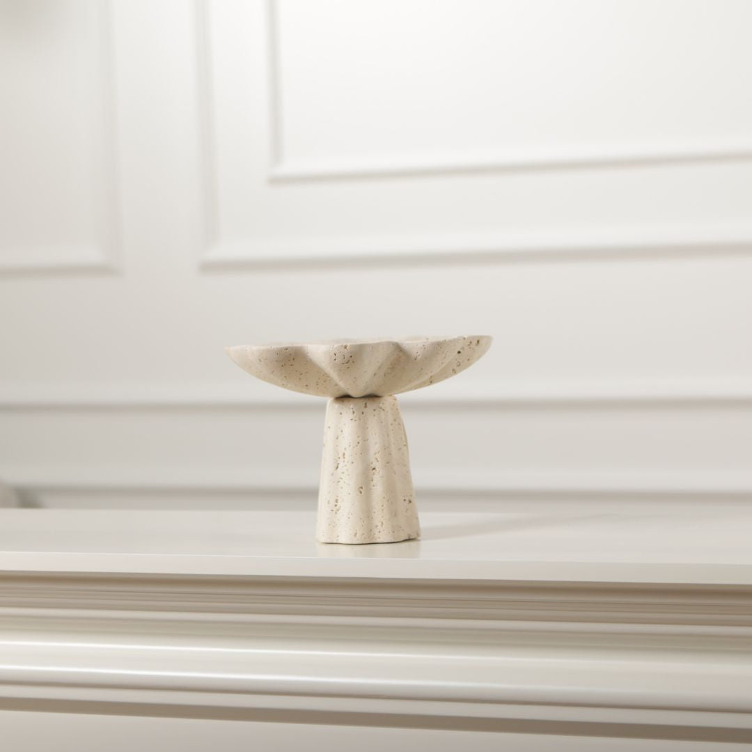 Pre-order 15 Days Delivery Petal-Shaped Marble Vase KC5046A