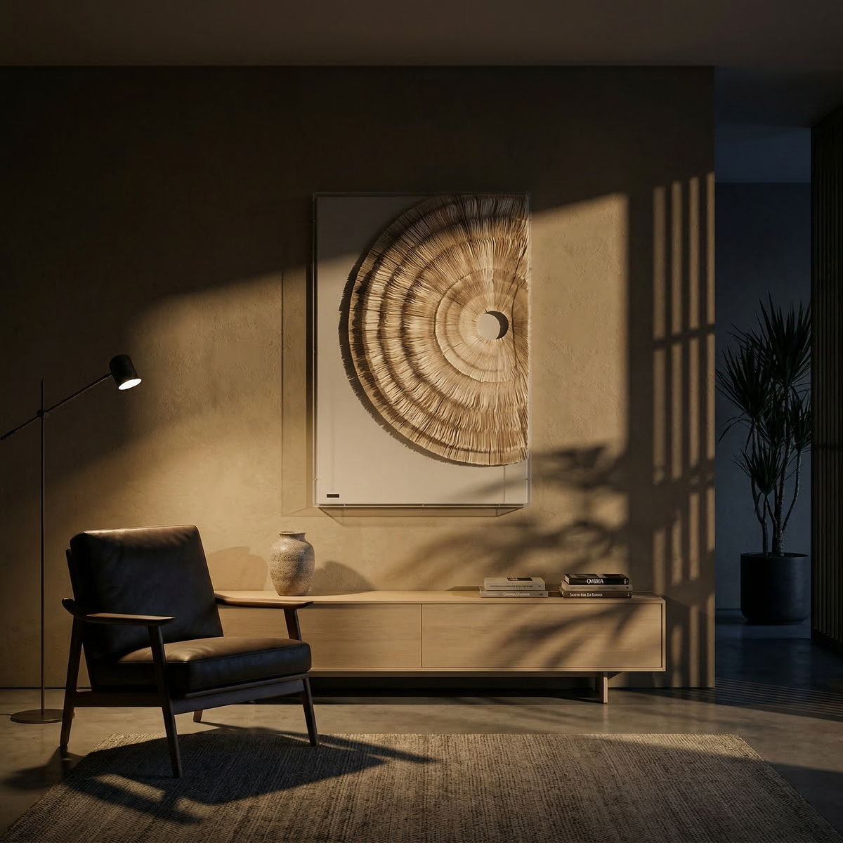 Handmade wall art painting by BEACON, measuring 80x120 cm, featuring abstract design on canvas.