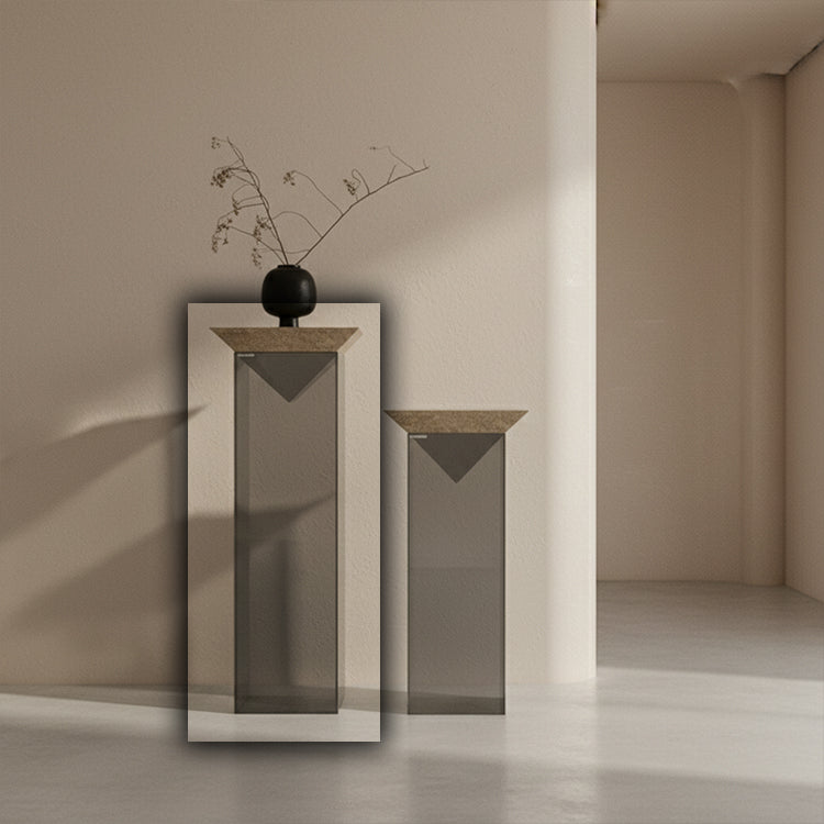 Lilt Artwork Stand/ Side Table - JK-P06 - Tall - Artwork Stands - ebarza Furniture UAE | Shop Modern Furniture in Abu Dhabi & Dubai - مفروشات ايبازرا في الامارات | تسوق اثاث عصري وديكورات مميزة في دبي وابوظبي