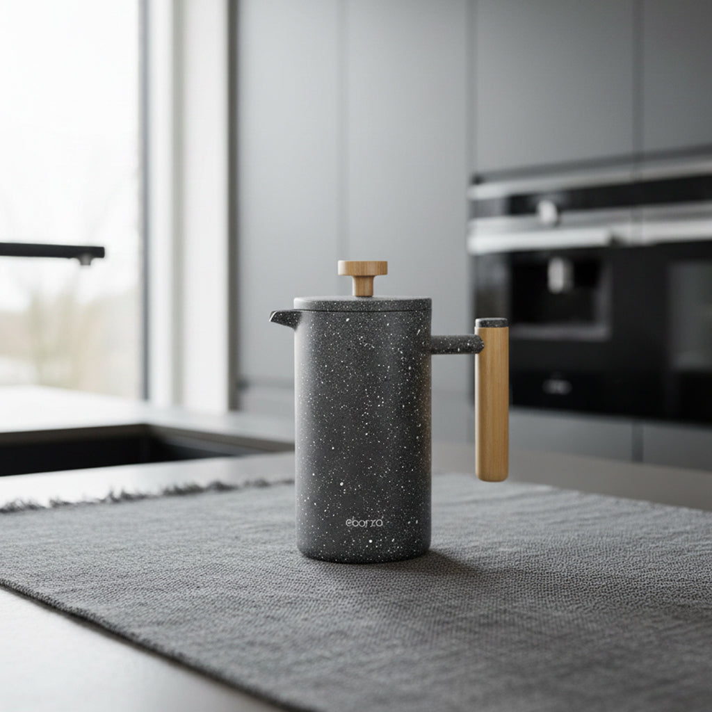 Pre-order 15 Days Delivery Double Wall Stainless Steel French Press P1021 (350ml) - Coffee and Tea Pots - ebarza Furniture UAE | Shop Modern Furniture in Abu Dhabi & Dubai - مفروشات ايبازرا في الامارات | تسوق اثاث عصري وديكورات مميزة في دبي وابوظبي