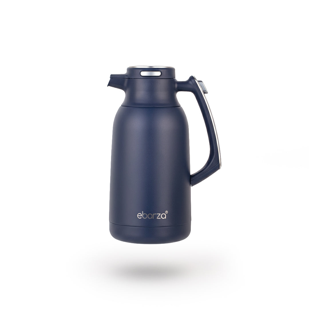 Pre-order 15 Days Delivery Alpo Thermal Coffee Carafe 2L ALP002PC68NB - Navy Blue - Drinkware - ebarza Furniture UAE | Shop Modern Furniture in Abu Dhabi & Dubai - مفروشات ايبازرا في الامارات | تسوق اثاث عصري وديكورات مميزة في دبي وابوظبي