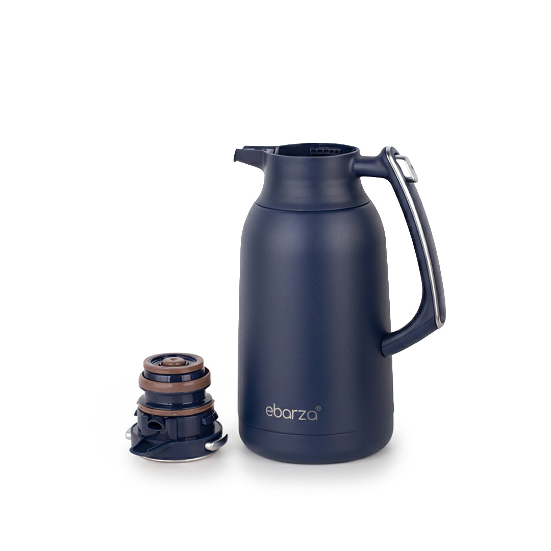 Pre-order 15 Days Delivery Alpo Thermal Coffee Carafe 2L ALP002PC68NB - Navy Blue - Drinkware - ebarza Furniture UAE | Shop Modern Furniture in Abu Dhabi & Dubai - مفروشات ايبازرا في الامارات | تسوق اثاث عصري وديكورات مميزة في دبي وابوظبي