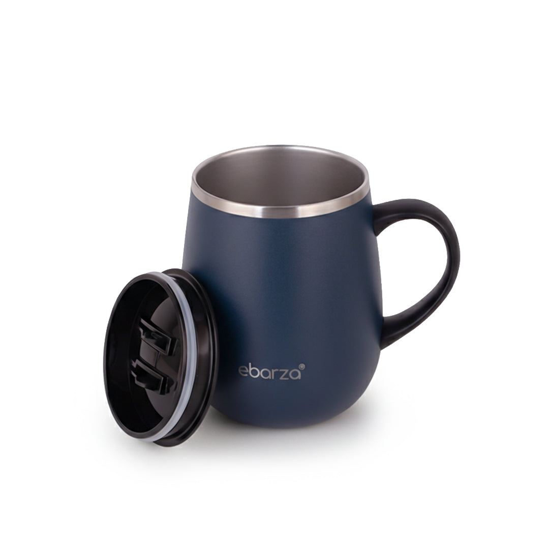 Pre-order 15 Days Delivery Arid Navy Blue Travel Mug 460 ML AL001TM16NB - Drinkware - ebarza Furniture UAE | Shop Modern Furniture in Abu Dhabi & Dubai - مفروشات ايبازرا في الامارات | تسوق اثاث عصري وديكورات مميزة في دبي وابوظبي