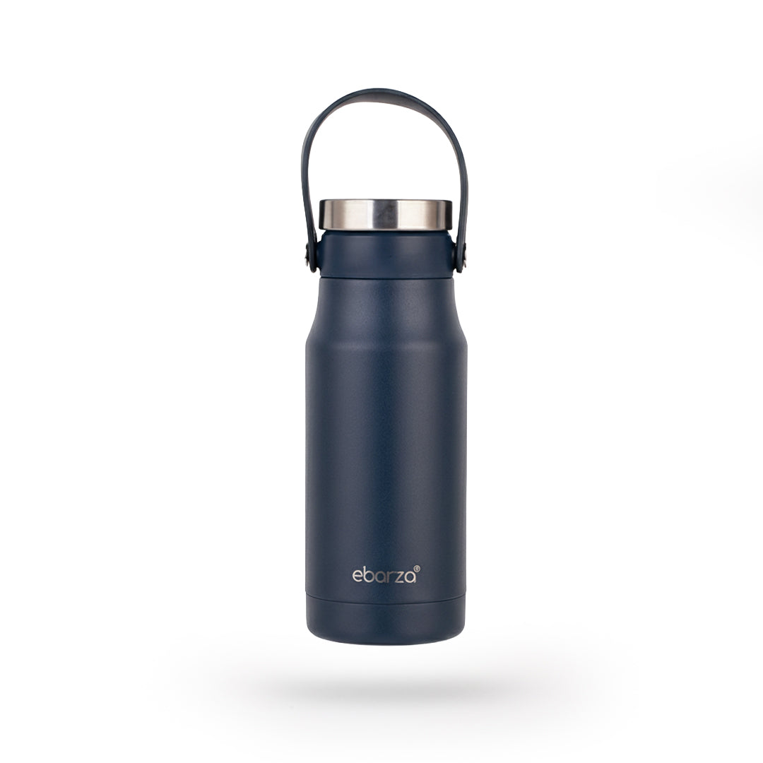 Pre-order 15 Days Delivery Celadon 700ML Navy Blue Bottle AL005PC17NB - Drinkware - ebarza Furniture UAE | Shop Modern Furniture in Abu Dhabi & Dubai - مفروشات ايبازرا في الامارات | تسوق اثاث عصري وديكورات مميزة في دبي وابوظبي
