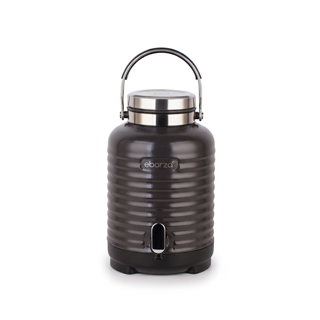 Pre-order 15 Days Delivery Deke Water Jar 5L-Black SHALDK170HMBK - Drinkware - ebarza Furniture UAE | Shop Modern Furniture in Abu Dhabi & Dubai - مفروشات ايبازرا في الامارات | تسوق اثاث عصري وديكورات مميزة في دبي وابوظبي