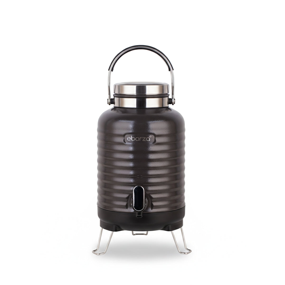 Pre-order 15 Days Delivery Deke Water Jar 5L-Black SHALDK170HMBK - Drinkware - ebarza Furniture UAE | Shop Modern Furniture in Abu Dhabi & Dubai - مفروشات ايبازرا في الامارات | تسوق اثاث عصري وديكورات مميزة في دبي وابوظبي