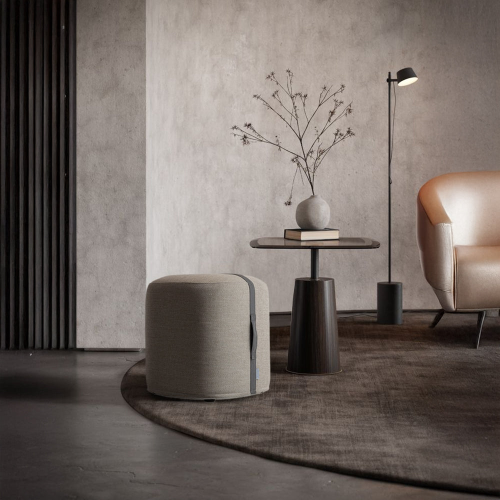 POOF RIBBON STOOL KC8806N14FAB - Small - Poufs - ebarza Furniture UAE | Shop Modern Furniture in Abu Dhabi & Dubai - مفروشات ايبازرا في الامارات | تسوق اثاث عصري وديكورات مميزة في دبي وابوظبي