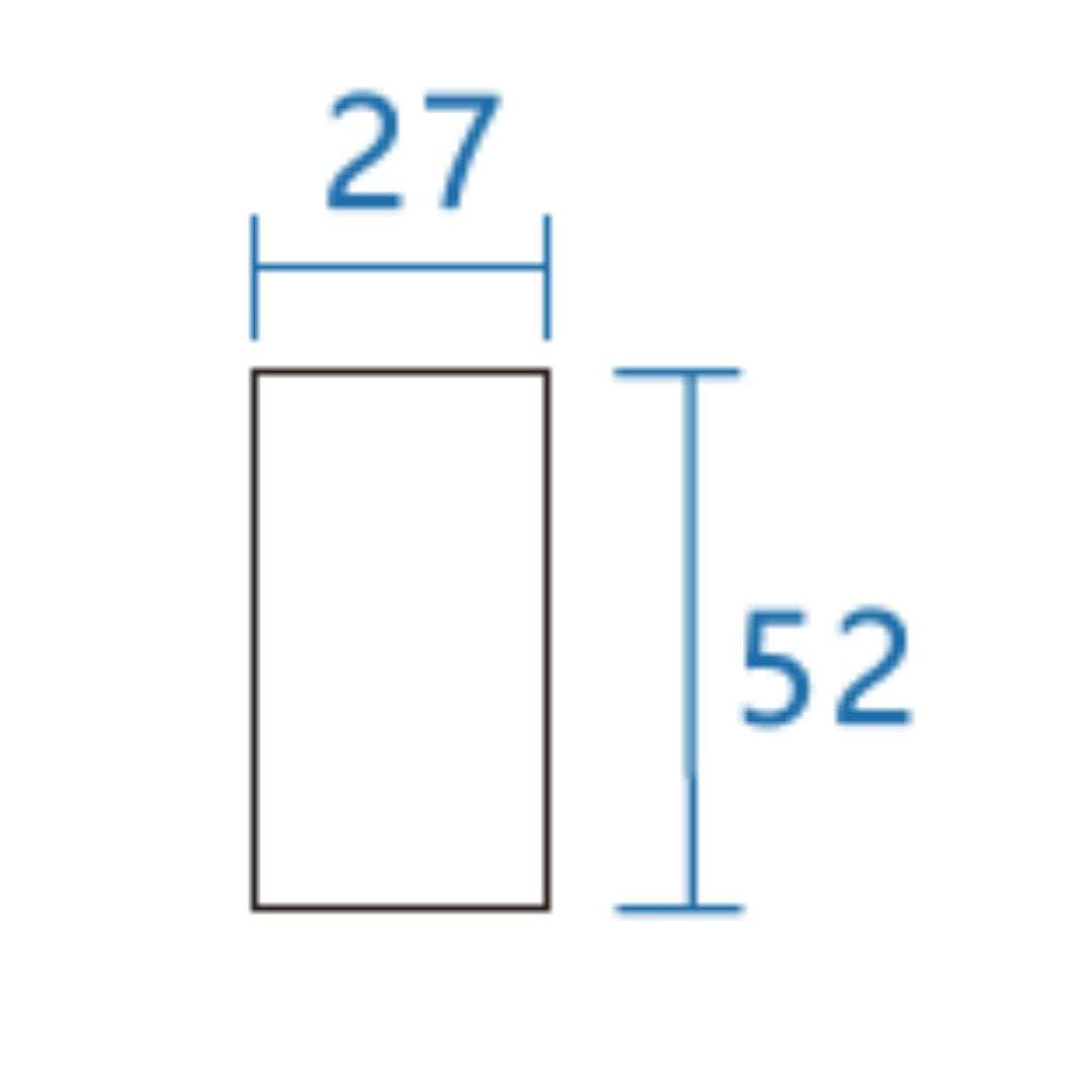 Recessed Connector/Cap YND-642-DT - Smart Track Lighting - ebarza Furniture UAE | Shop Modern Furniture in Abu Dhabi & Dubai - مفروشات ايبازرا في الامارات | تسوق اثاث عصري وديكورات مميزة في دبي وابوظبي