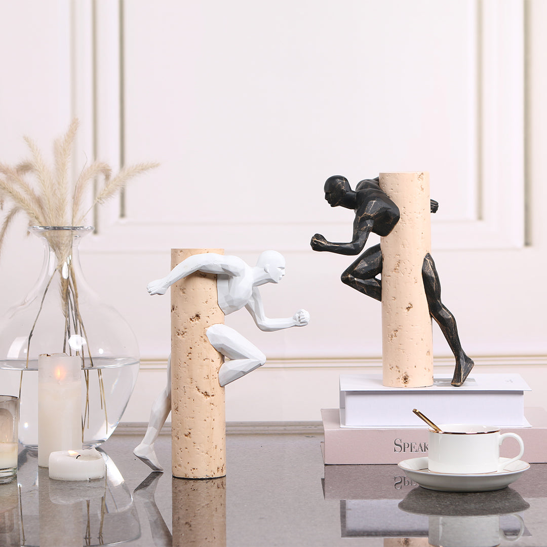 Running Man KA3123A - Home Decor Figurines - ebarza Furniture UAE | Shop Modern Furniture in Abu Dhabi & Dubai - مفروشات ايبازرا في الامارات | تسوق اثاث عصري وديكورات مميزة في دبي وابوظبي