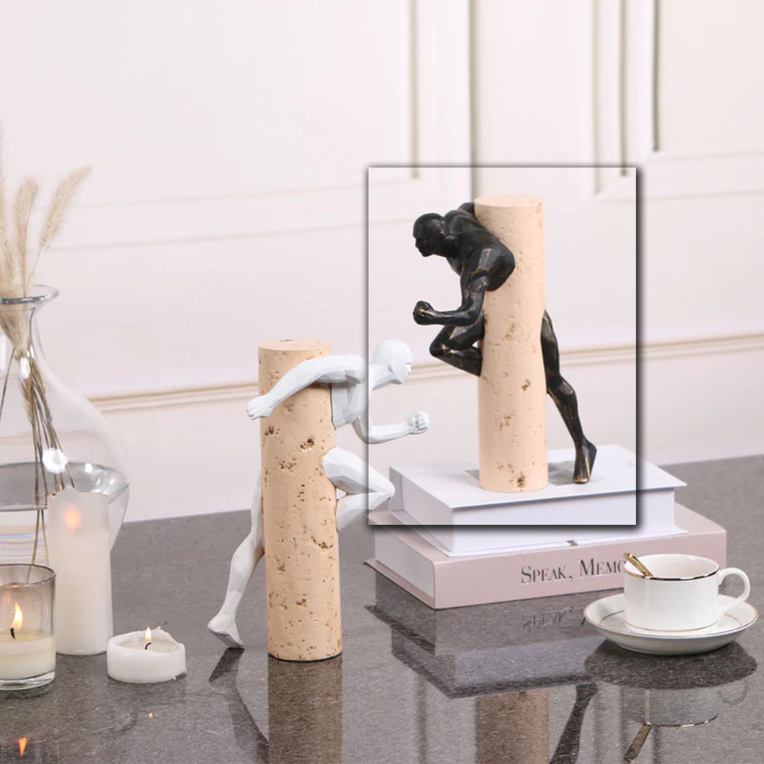 Running Man KA3123A - Home Decor Figurines - ebarza Furniture UAE | Shop Modern Furniture in Abu Dhabi & Dubai - مفروشات ايبازرا في الامارات | تسوق اثاث عصري وديكورات مميزة في دبي وابوظبي