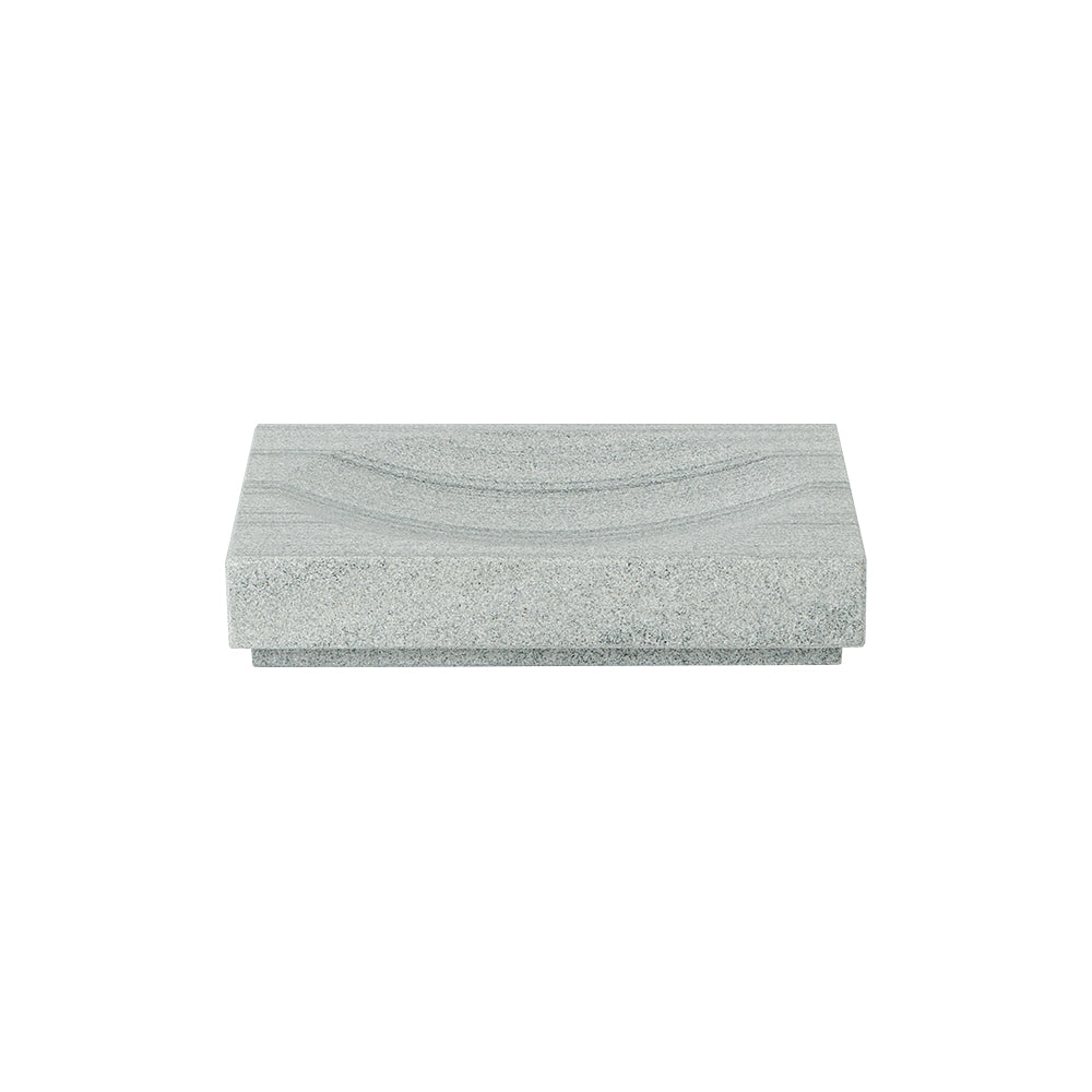 Australian Gray Marble Rectangular Soap Dish SBM893-3 - Bathroom Accessories - ebarza Furniture UAE | Shop Modern Furniture in Abu Dhabi & Dubai - مفروشات ايبازرا في الامارات | تسوق اثاث عصري وديكورات مميزة في دبي وابوظبي