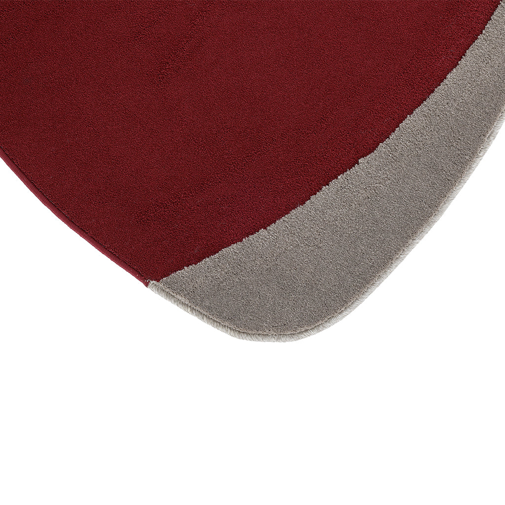 495x350CM SHELL-02 Round Rug - INNER (BOUNTY 20) - OUTER BROWN 88 (C1631) - SH-02