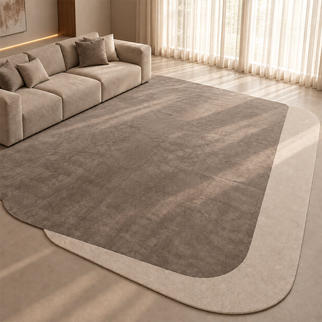500X335 Cm SHIFT-01 Handmade Rug - TOP BROWN 88 (1631) - BOTTOM (C1901) - SHI-01