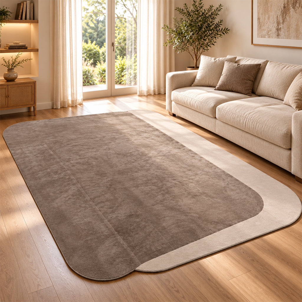 500X335 Cm SHIFT-01 Handmade Rug - TOP BROWN 88 (1631) - BOTTOM (C1901) - SHI-01
