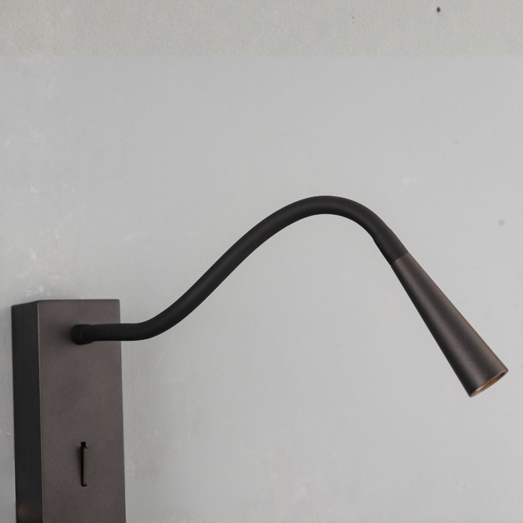 Sage Hotel Style Headboard/ Wall Reading Lamp Sage-Ez-WL(A)-02BK - Wall Lamps - ebarza Furniture UAE | Shop Modern Furniture in Abu Dhabi & Dubai - مفروشات ايبازرا في الامارات | تسوق اثاث عصري وديكورات مميزة في دبي وابوظبي