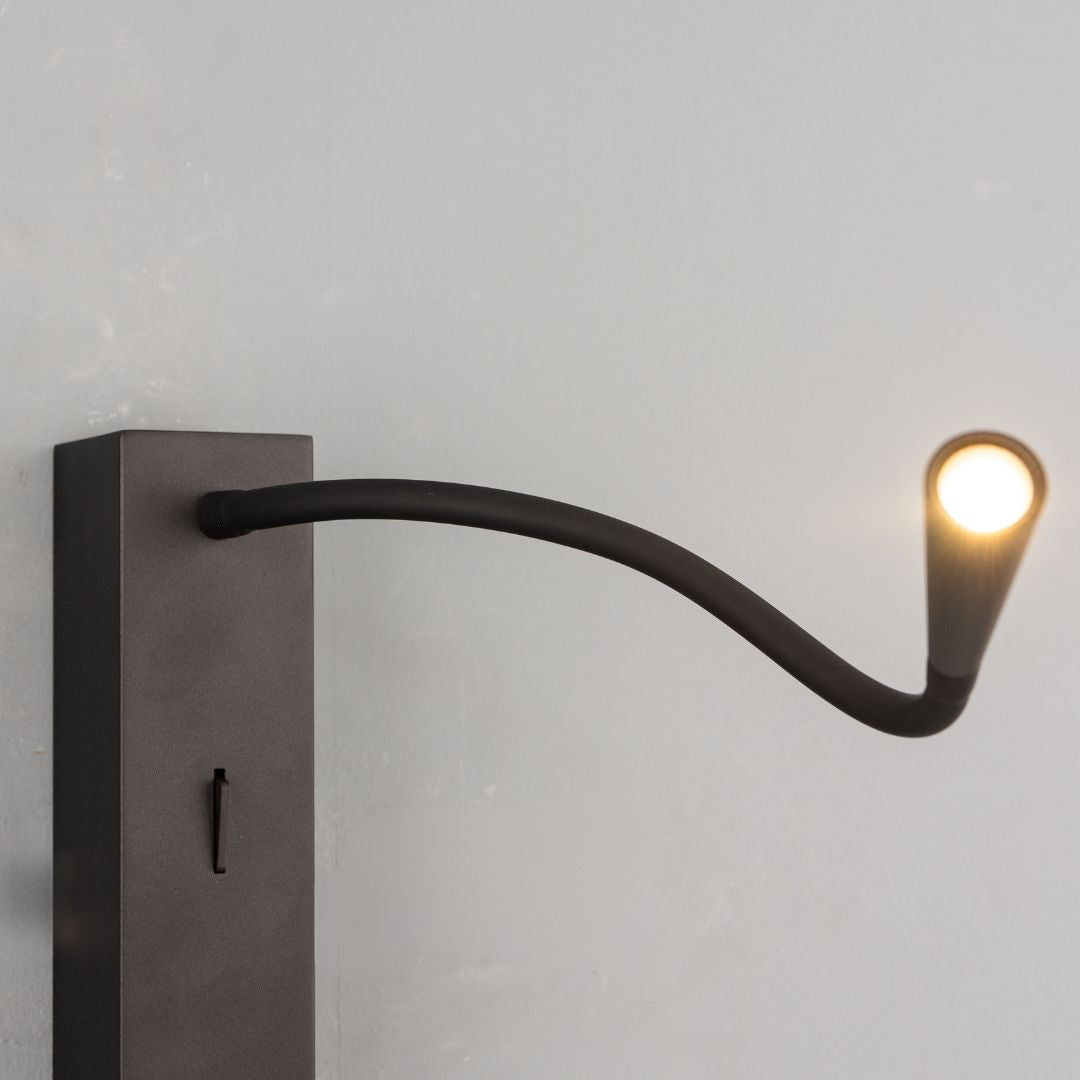 Sage Hotel Style Headboard/ Wall Reading Lamp Sage-Ez-WL(A)-02BK - Wall Lamps - ebarza Furniture UAE | Shop Modern Furniture in Abu Dhabi & Dubai - مفروشات ايبازرا في الامارات | تسوق اثاث عصري وديكورات مميزة في دبي وابوظبي