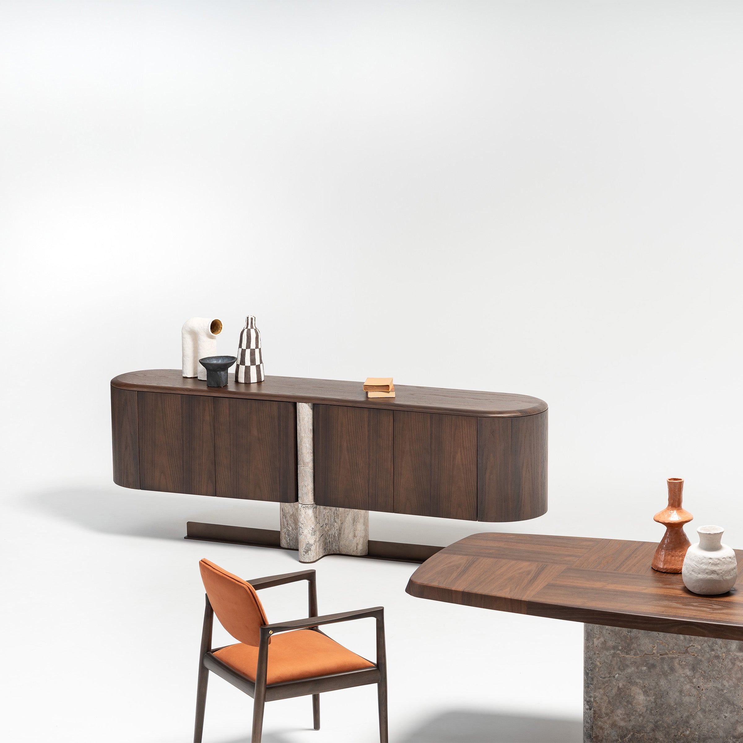 ODEON CONSOLE OD-Console001 - Sideboards - ebarza Furniture UAE | Shop Modern Furniture in Abu Dhabi & Dubai - مفروشات ايبازرا في الامارات | تسوق اثاث عصري وديكورات مميزة في دبي وابوظبي