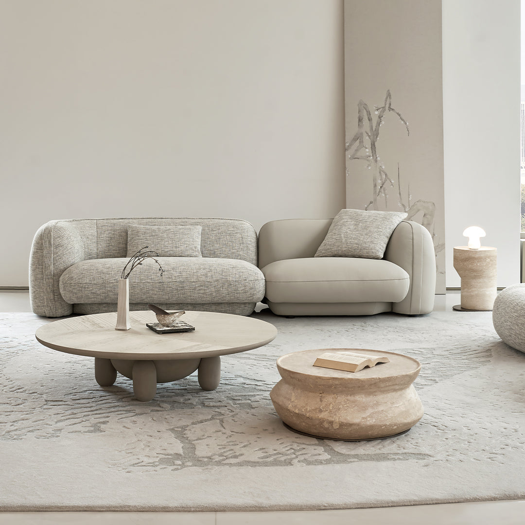 Ferrara Veneer Top Coffee Table BMCJ-CJ6035 - Coffee tables - ebarza Furniture UAE | Shop Modern Furniture in Abu Dhabi & Dubai - مفروشات ايبازرا في الامارات | تسوق اثاث عصري وديكورات مميزة في دبي وابوظبي