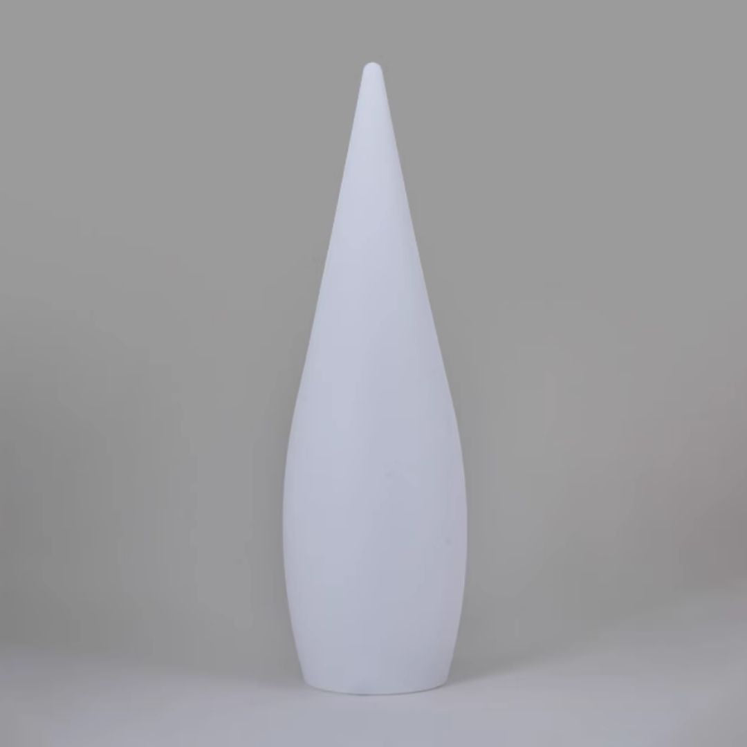 Soft Drop Resin outdoor Floor Light HTD-2435 - Floor Lamps - ebarza Furniture UAE | Shop Modern Furniture in Abu Dhabi & Dubai - مفروشات ايبازرا في الامارات | تسوق اثاث عصري وديكورات مميزة في دبي وابوظبي