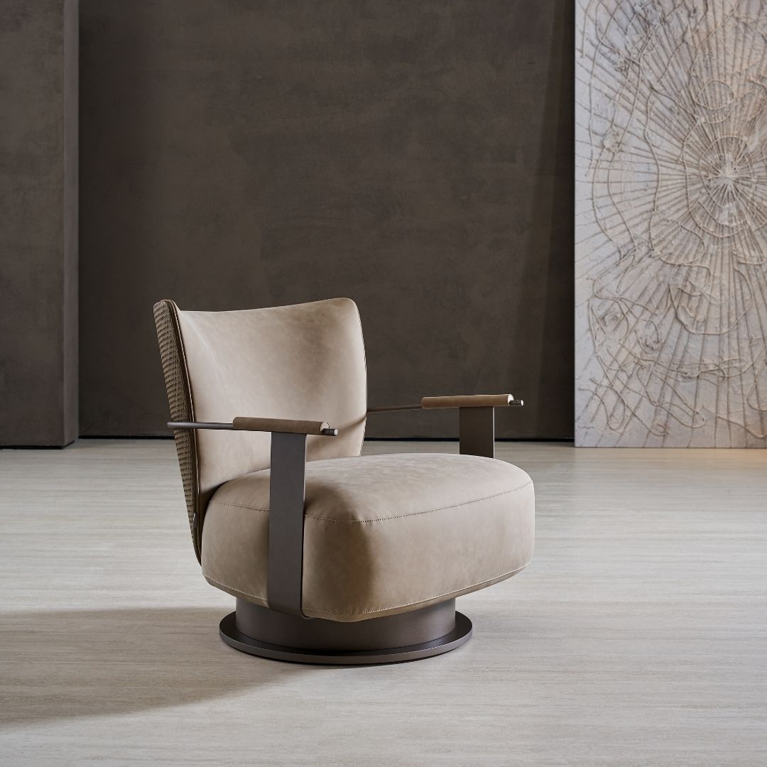 Sway Lounge Chair AMBO-DY80281 - Armchairs - ebarza Furniture UAE | Shop Modern Furniture in Abu Dhabi & Dubai - مفروشات ايبازرا في الامارات | تسوق اثاث عصري وديكورات مميزة في دبي وابوظبي