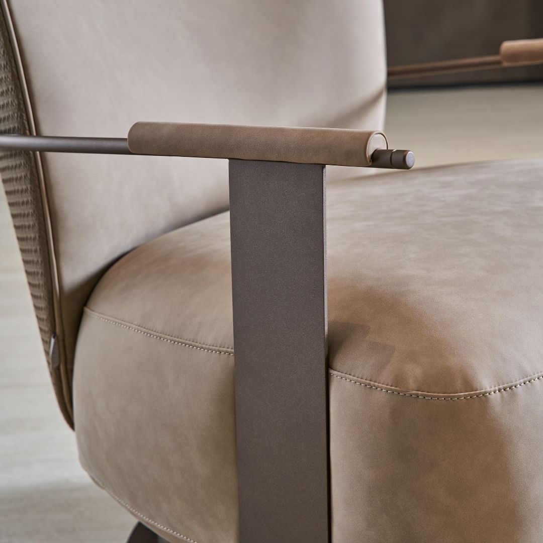 Sway Lounge Chair AMBO-DY80281 - Armchairs - ebarza Furniture UAE | Shop Modern Furniture in Abu Dhabi & Dubai - مفروشات ايبازرا في الامارات | تسوق اثاث عصري وديكورات مميزة في دبي وابوظبي