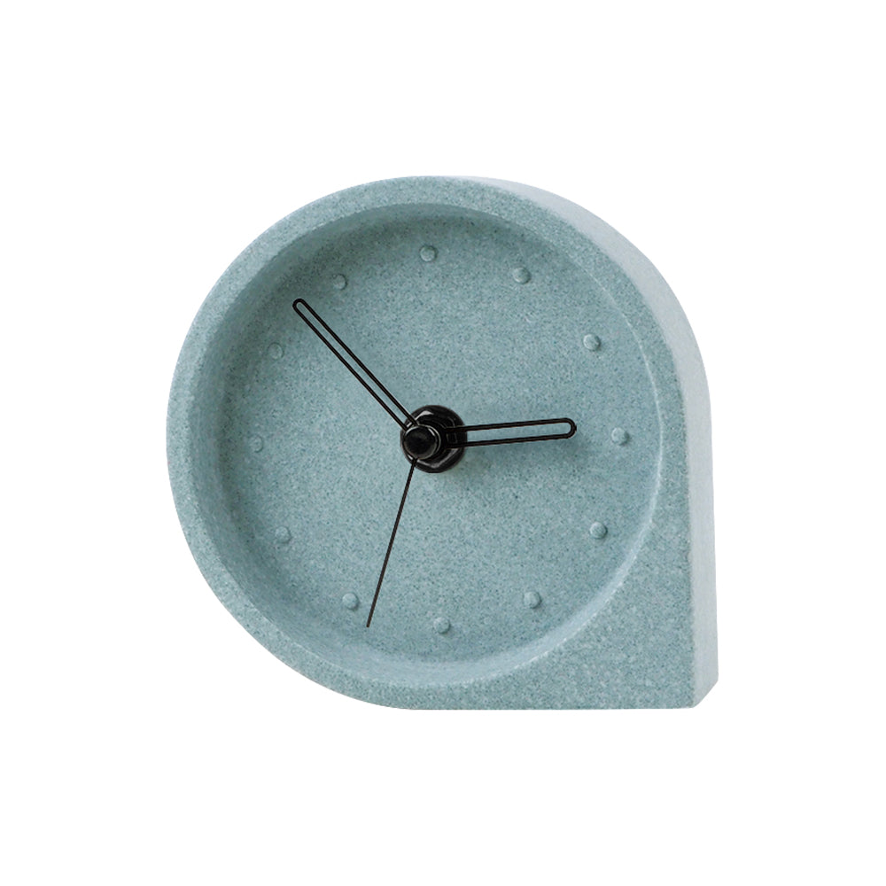 Green Water Drop Table Clock TCD244 - Clocks - ebarza Furniture UAE | Shop Modern Furniture in Abu Dhabi & Dubai - مفروشات ايبازرا في الامارات | تسوق اثاث عصري وديكورات مميزة في دبي وابوظبي