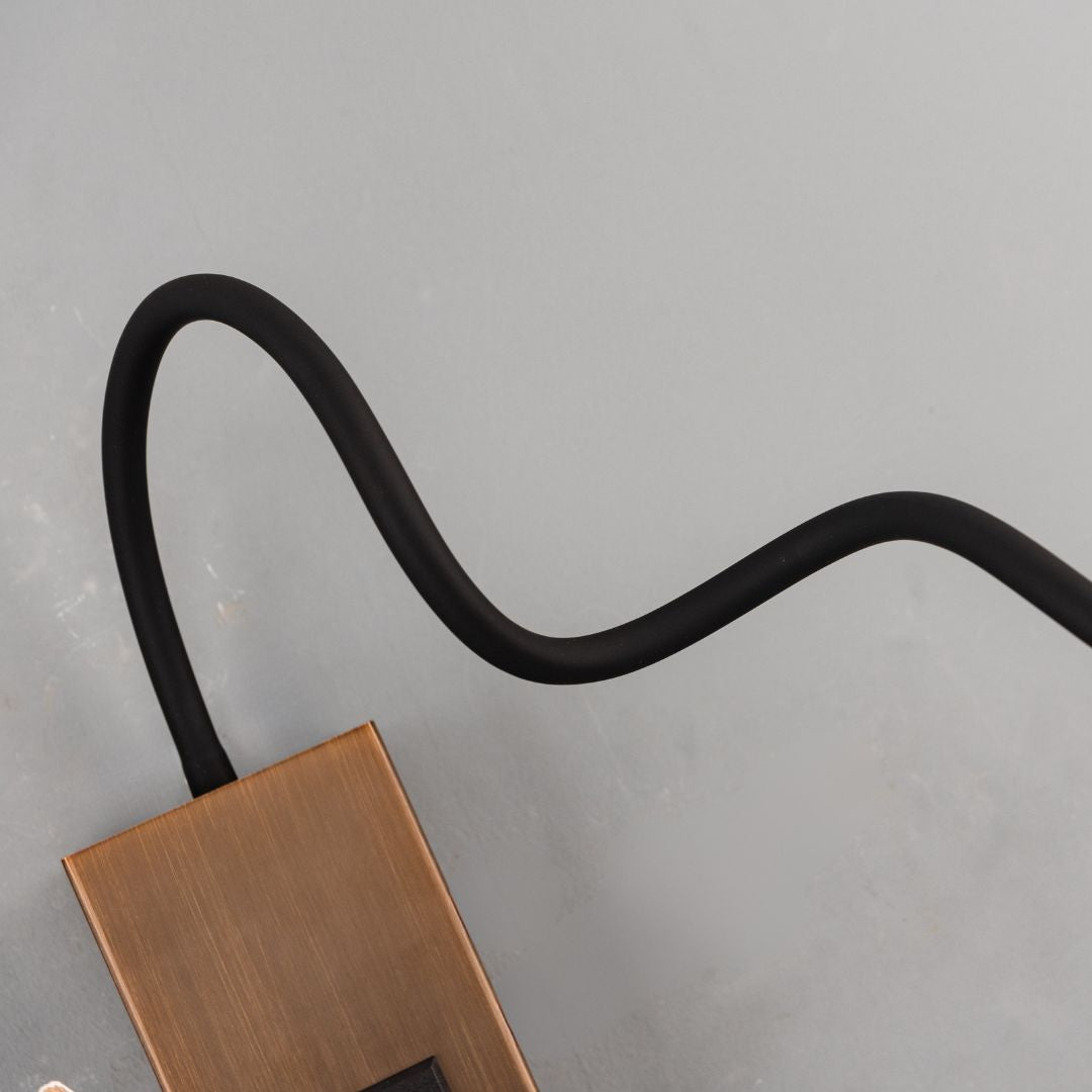 Tail Hotel Style Headboard/ Wall Reading Lamp Tail-Ez-WL(S)-28AB - Wall Lamps - ebarza Furniture UAE | Shop Modern Furniture in Abu Dhabi & Dubai - مفروشات ايبازرا في الامارات | تسوق اثاث عصري وديكورات مميزة في دبي وابوظبي